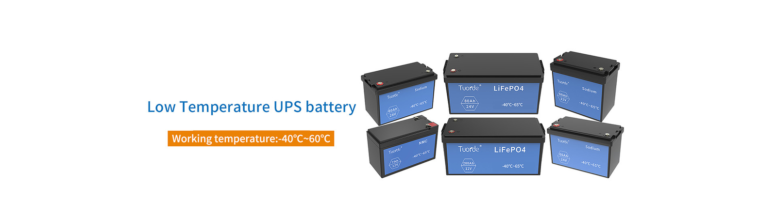 Serie di batterie a bassa temperatura