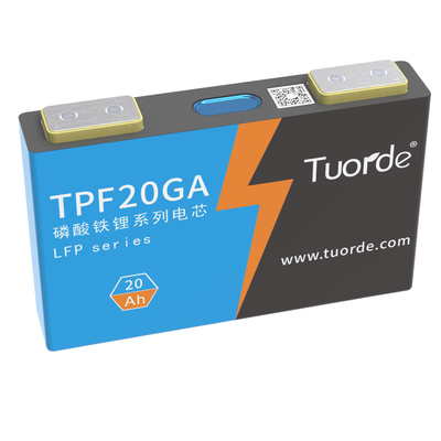 CE batteria per auto al litio ferro fosfato, 20Ah 3.2V 30C batteria agli ioni di litio prismatica personalizzata