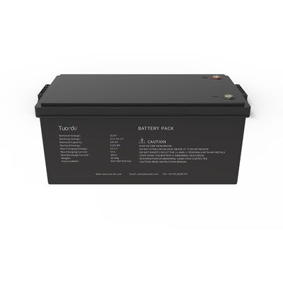 5120Wh batteria al litio ferro fosfato, 24V 200Ah Lifepo4 batteria al litio