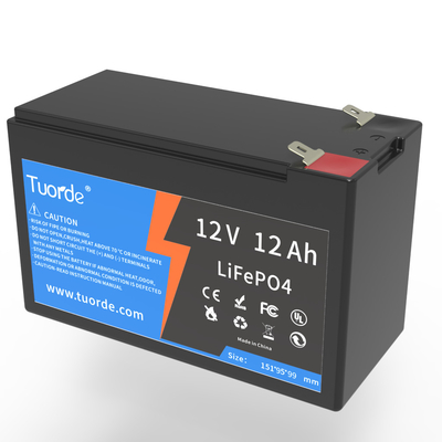 Batteria a ciclo profondo agli ioni di litio da 12 V a 12 Ah