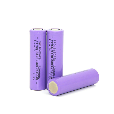 Compatto leggero 18650 Batteria al litio 3200mAh 3.6V 3C