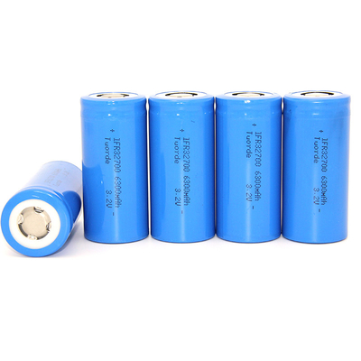 Batteria al litio ad alte prestazioni 32700, batteria al litio cilindrica da 3,2 V a 6300 mAh