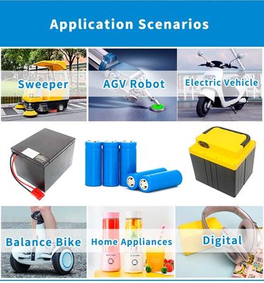 36V 100h Lifepo4 batteria agli ioni di litio, batteria agli ioni di litio fosfato per carrello da golf