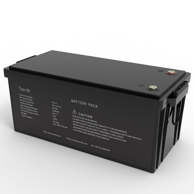 2560Wh 24V 25,6V 100Ah attrezzature per la pulizia batterie batterie sostitutive al piombo acido