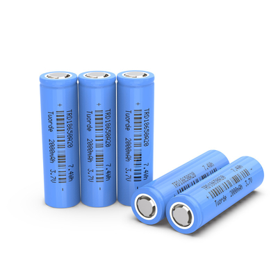 UN38.3 Batteria ricaricabile al litio 18650, BMS Batteria al litio da 2000 mAh