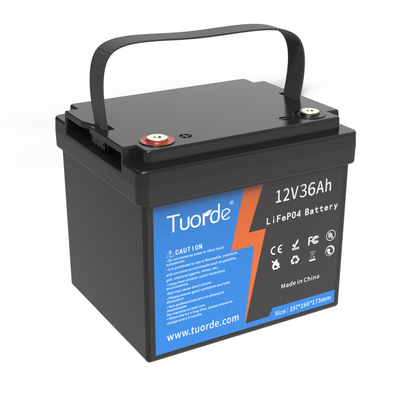 AGV batteria di sostituzione al piombo acido MSDS 12V 36Ah tipo di ciclo profondo al litio