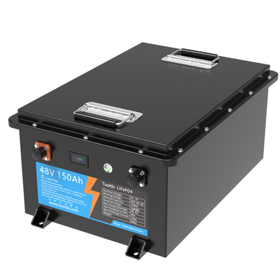 51.2V 48V 150Ah batteria al litio-ione fosfato batteria AGV