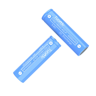 Affidabile batteria ricaricabile all' ione di litio 18650 4000mAh 2C con protezione completa